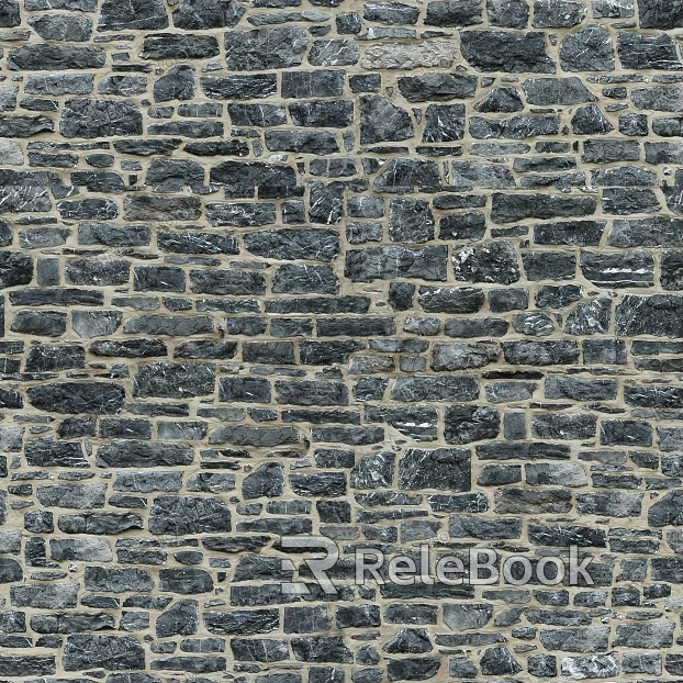 neat stone brick wall texture