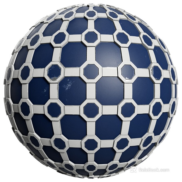 Sci-fi Scene Exterior Wall PBR texture