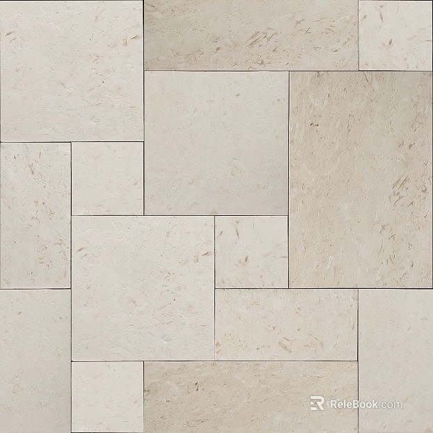 Modern Roman-style lime stone floor tiles texture