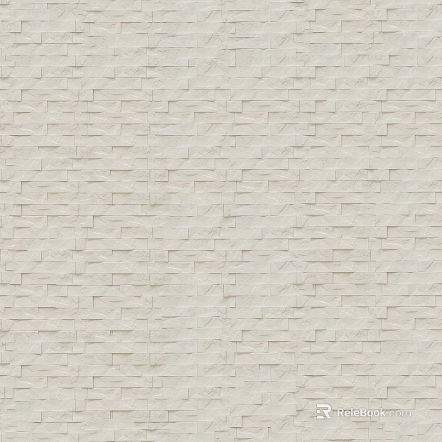 Brick wall white strip stone seamless texture