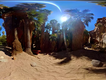 HDR outdoor desert clear sky texture (ID:ffach095288)