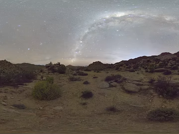 outdoor barren hills night starry sky hdr texture (ID:ffach534491)