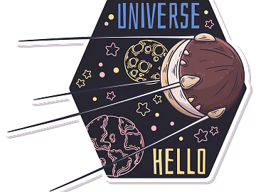 Free Cartoon Space Universe Material Children's Wallpaper texture (ID:ffach670774)