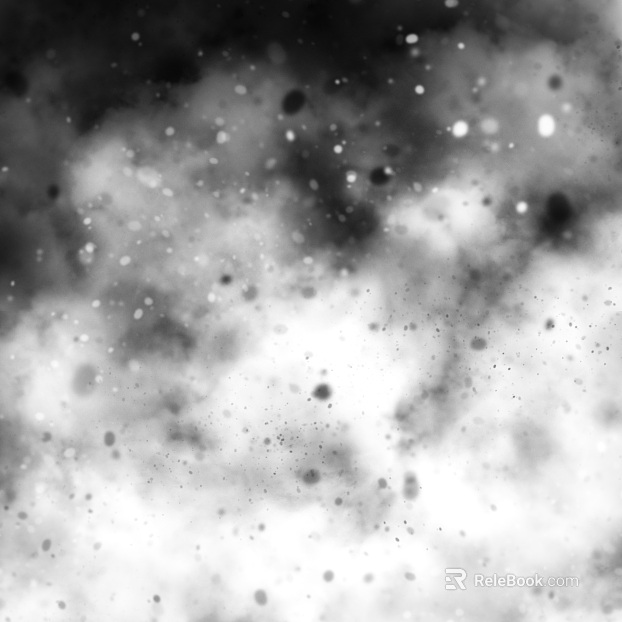 Black and white dust texture