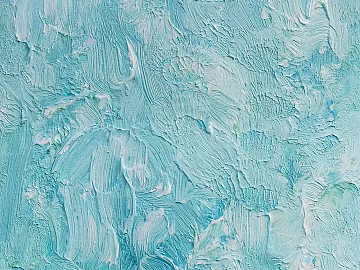 Blue abstract texture oil painting 3d model