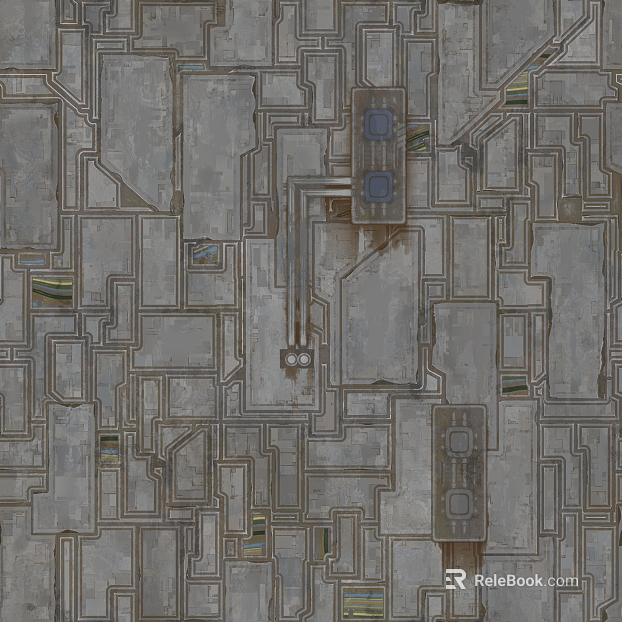 Do the old metal plate technology metal plate texture