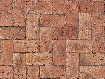 Modern Simple Permeable Tile Floor Tile Outdoor Red Brick Herryman Splicing Brick Square Brick texture (ID:ffaeh458241)