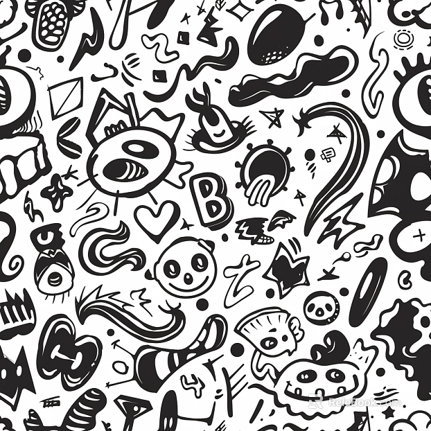 Patterned wall fabric, patterned wallpaper, cartoon wallpaper, cartoon wall fabric, wall fabric, wallpaper, wallcovering texture