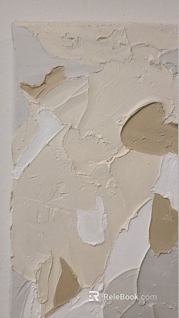 three-dimensional physical painting texture