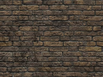 Brick wall dark exterior wall tiles seamless texture (ID:ffaaf3675)