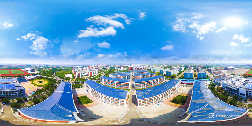 HDR City Community Panorama texture