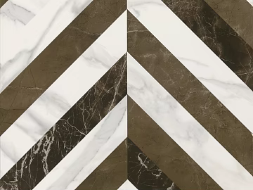 Light Luxury Brown White Marble Floor Parquet Tile texture (ID:ffaeh144476)
