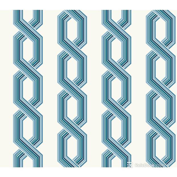 Blues geometric line wallpaper wall decoration texture