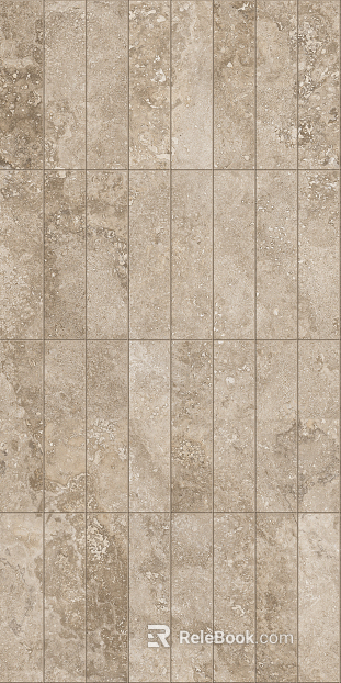 Beige strip brick texture