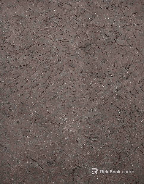 Dark gray straw paint wall coating texture
