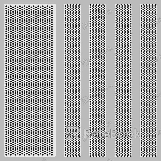 Perforated plate texture