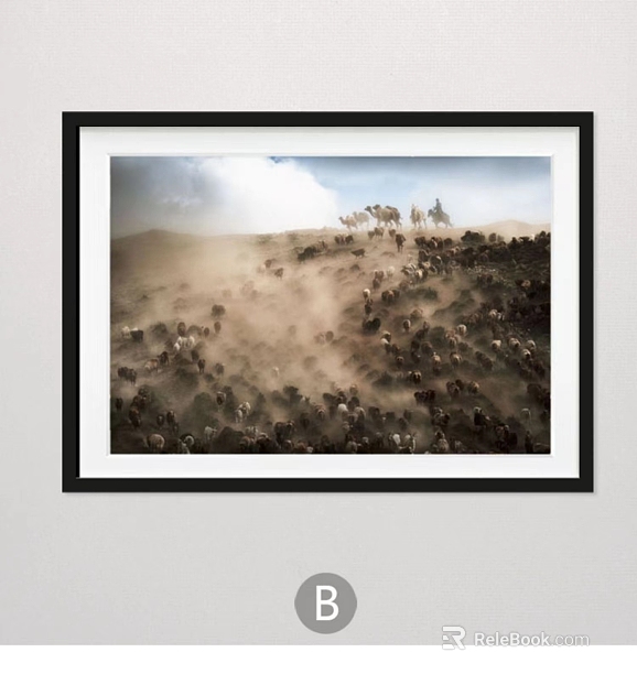 Animal painting texture