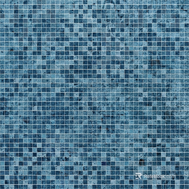 Dark blue ceramic mosaic kitchen and bathroom wall tiles texture