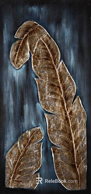 three-dimensional physical painting texture