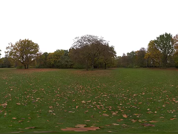 Outdoor Lawn Park Autumn Daytime HDR texture (ID:ffabg96441)