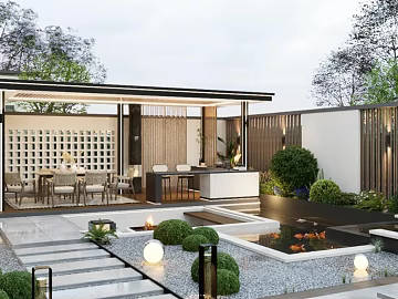 Courtyard Exterior texture (ID:ffach394456)