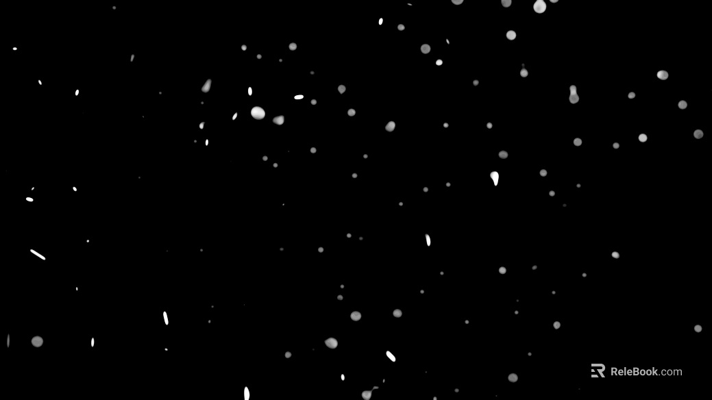 Snowy Snowflake Weather Highlight Mask texture