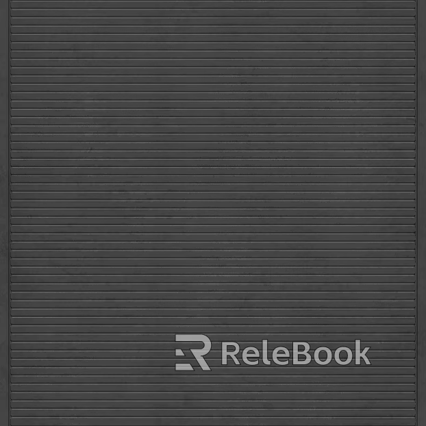 Rolling shutter door texture