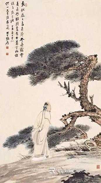 Landscape painting, Chinese landscape painting texture