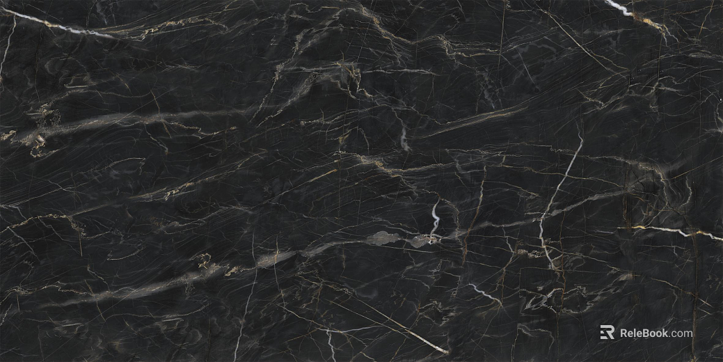 Italian black gold mesh marble texture