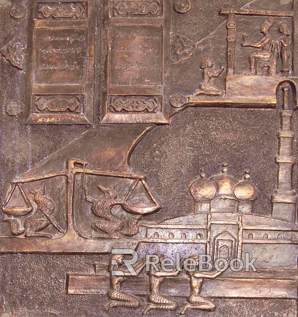 Embossed Metal Embossed texture