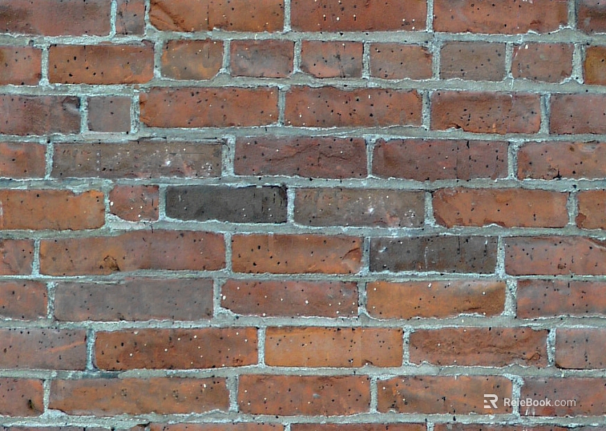 brick wall dilapidated cement red brick wall seamless texture