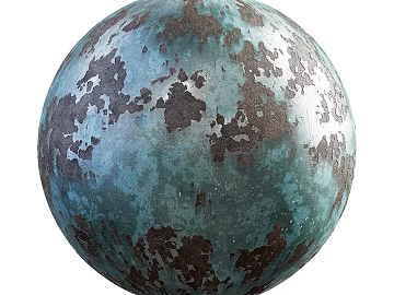 Do old metal PBR texture (ID:ffach481524)