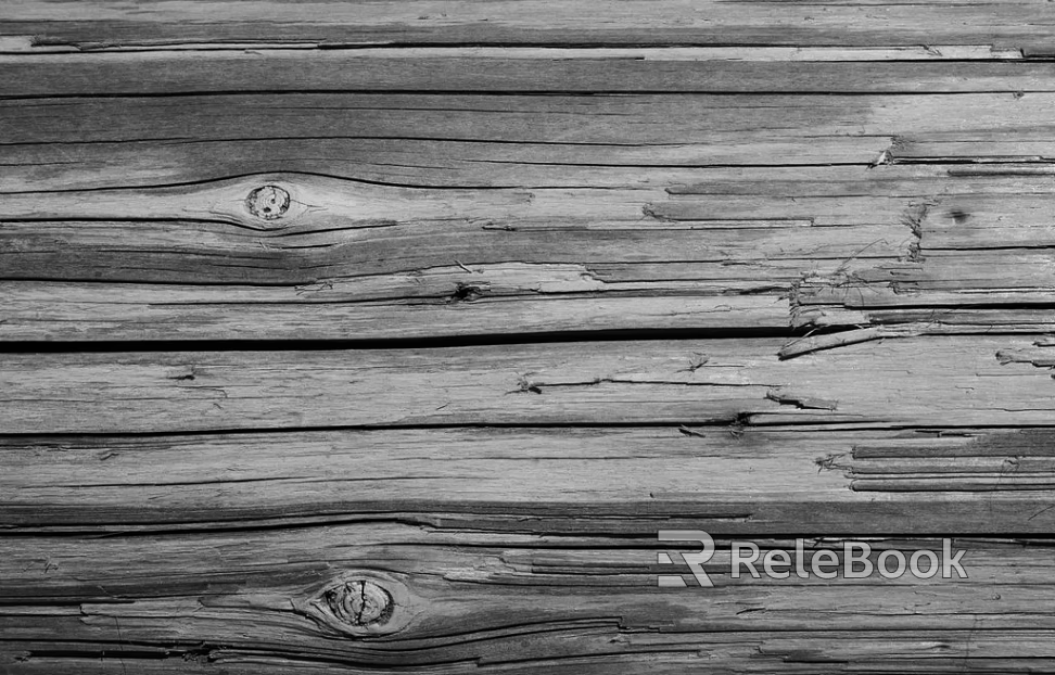 black and white old wood texture