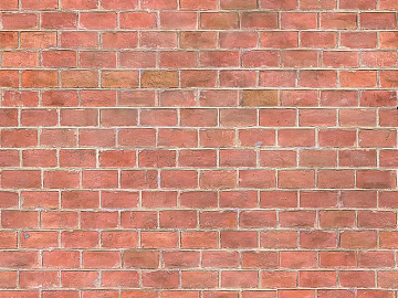 Brick wall horse teeth rub red brick wall seamless 3d model