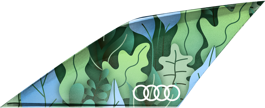 Plant painting texture