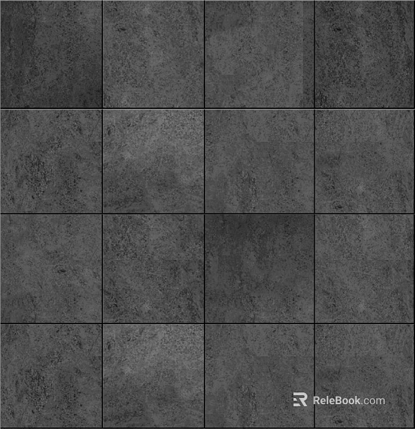 Cement brick dark gray square stone slab texture