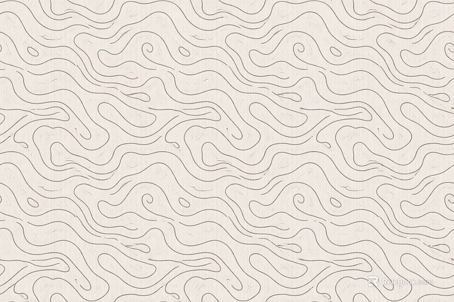 Off-white curve texture wallpaper texture