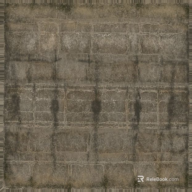 Taupe Old Brick Wall Wall Decoration texture