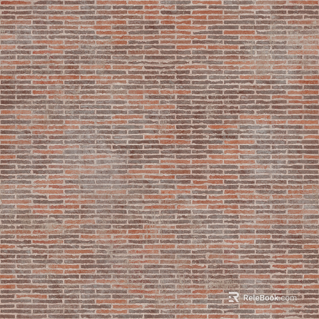 Red gray vintage brick wall wall decoration texture