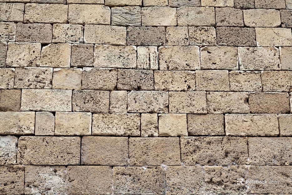 brick wall brick wall white yellow gray texture