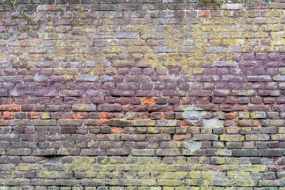 Modern old-fashioned red brick wall industrial wind brick wall dilapidated brick wall texture