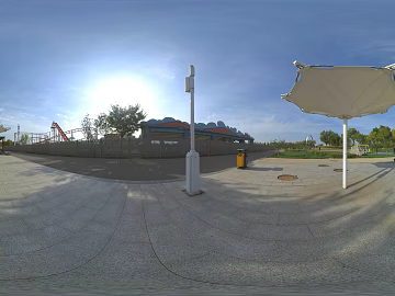 Outdoor plaza HDR texture (ID:ffaeh987501)