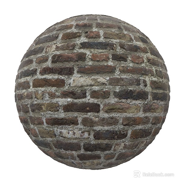 Brick wall PBR texture