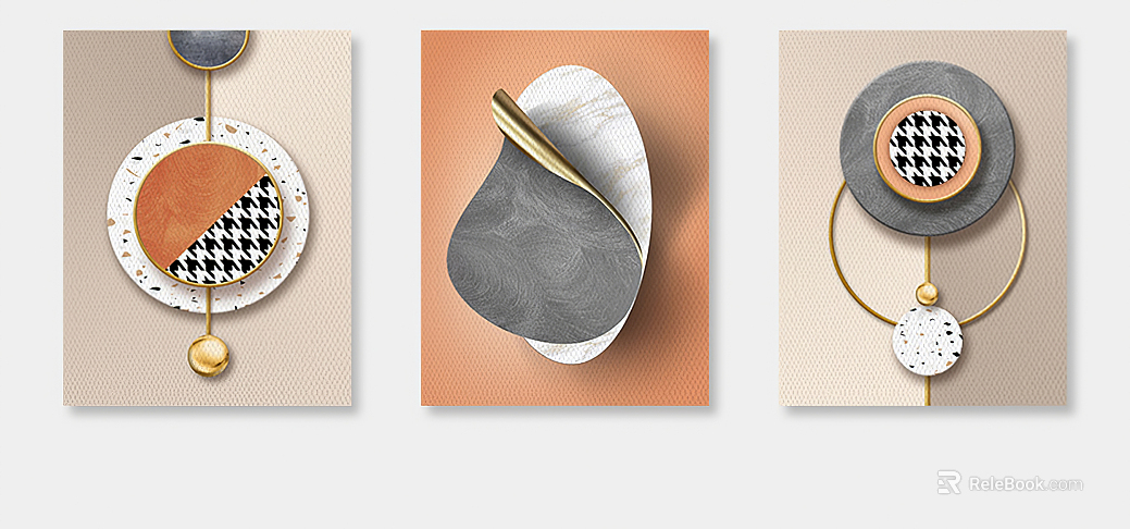 three-dimensional physical painting texture