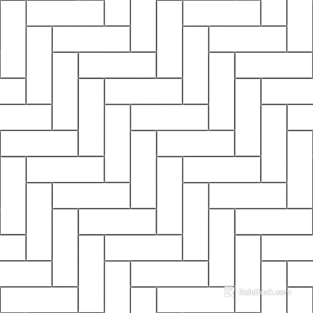 Black and white concave and convex wood floor with herrings texture