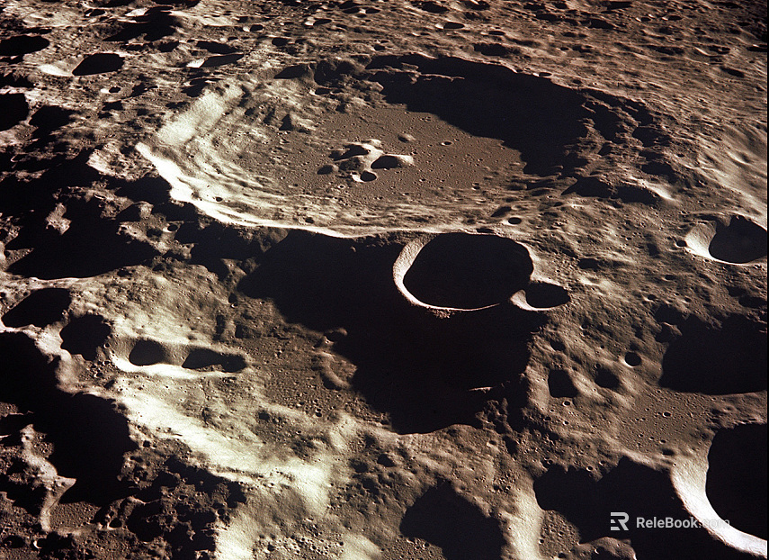 surface of the moon texture