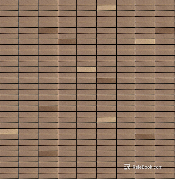 Brick wall light brown exterior wall texture