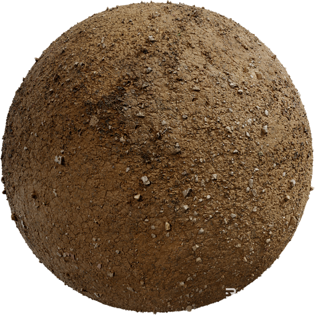 Soil PBR texture