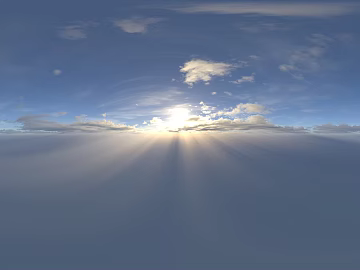 Sunrise Sunset Cloudy Blue Sky Landscape Landscape HDR texture (ID:ffach420456)