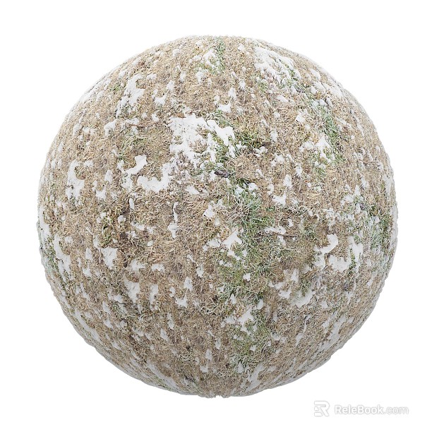 Snow PBR texture